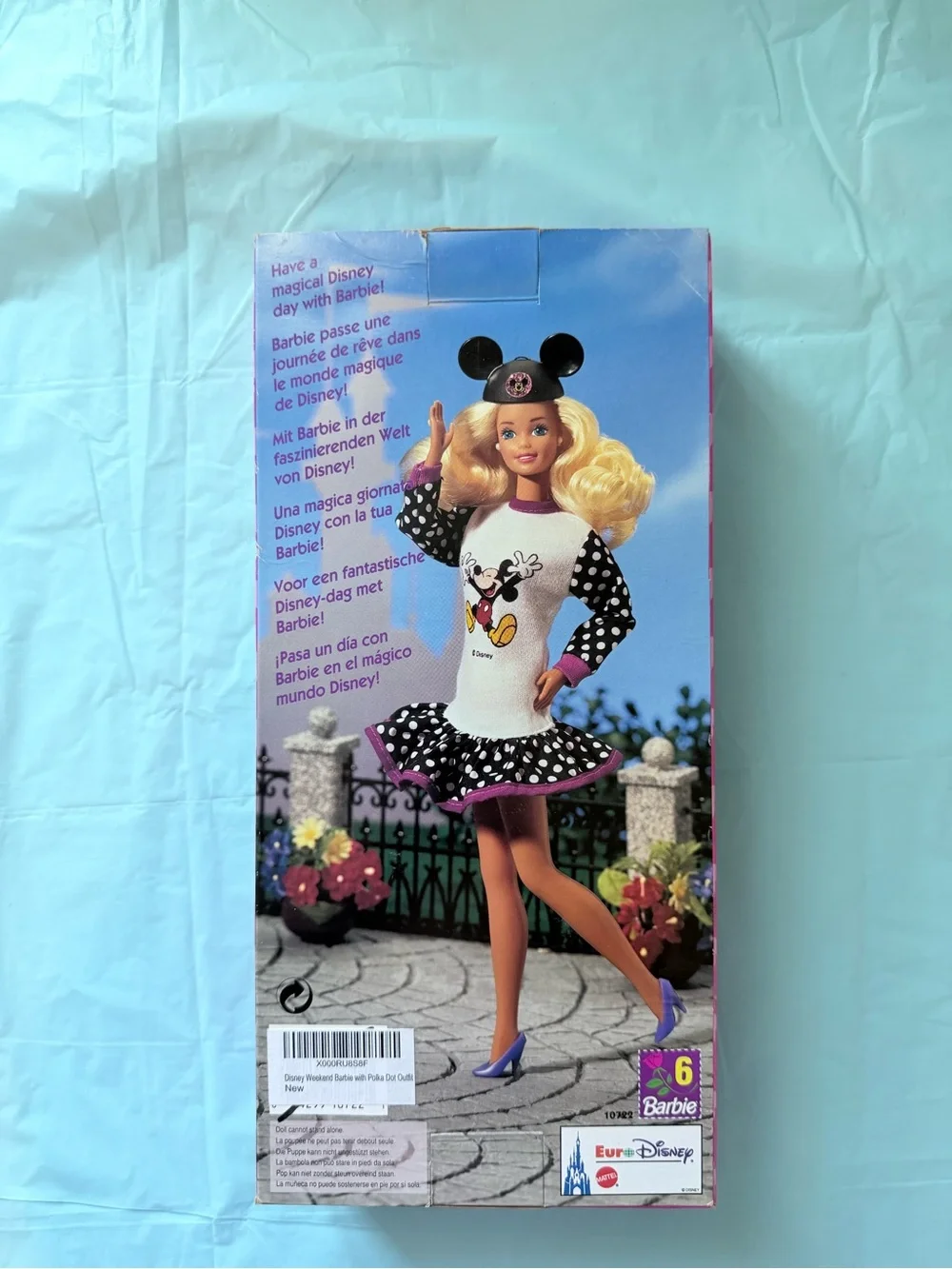 Mattel Barbie Disney Weekend Doll in Pink, Black & White